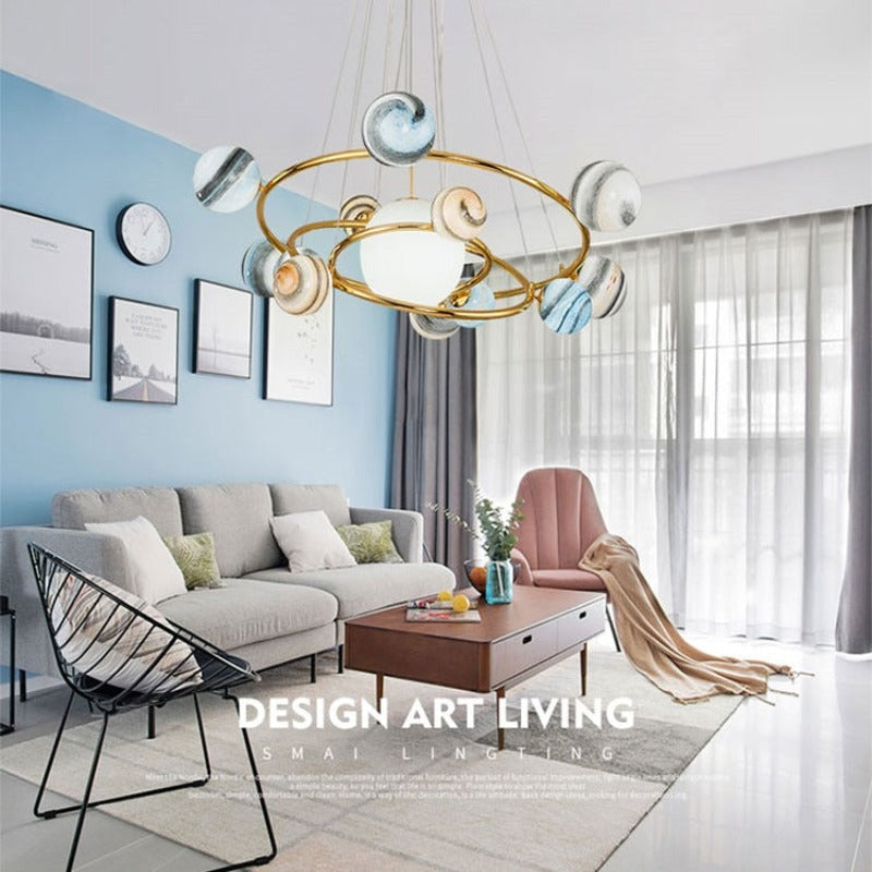 Creative Designer Planet Chandelier - AiDeco.co.uk