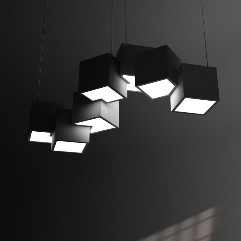 Modern Future Cube Led Light Fixture - AiDeco.co.uk