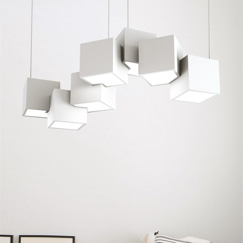 Modern Future Cube Led Light Fixture - AiDeco.co.uk