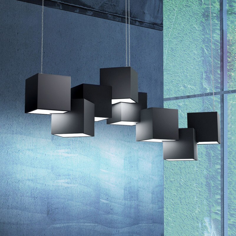 Modern Future Cube Led Light Fixture - AiDeco.co.uk