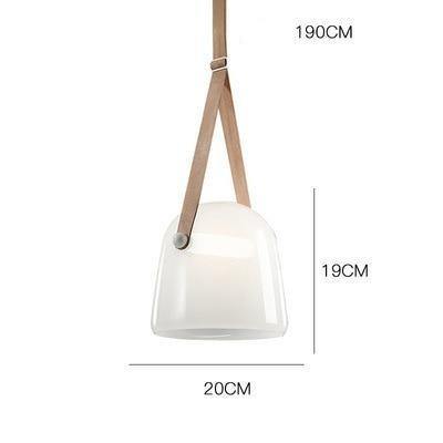 Leather Cord Pendant Light - AiDeco.co.uk