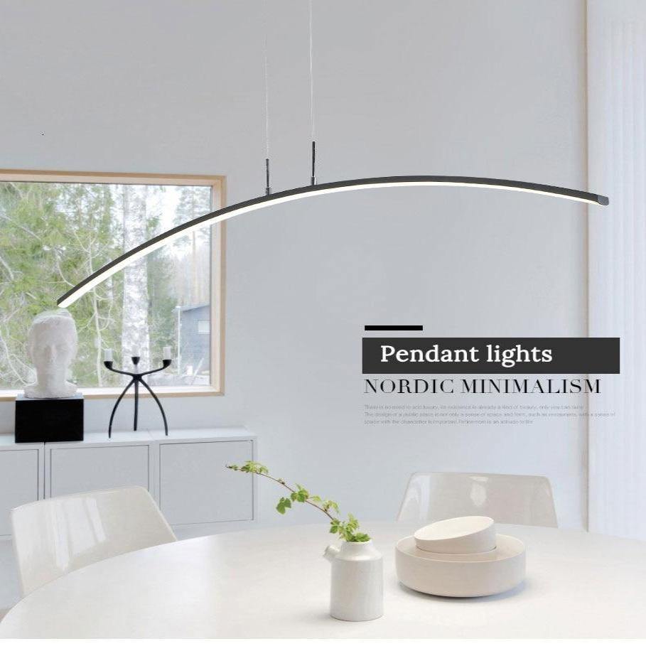 Nordic Hanging Arc Chandelier - AiDeco.co.uk