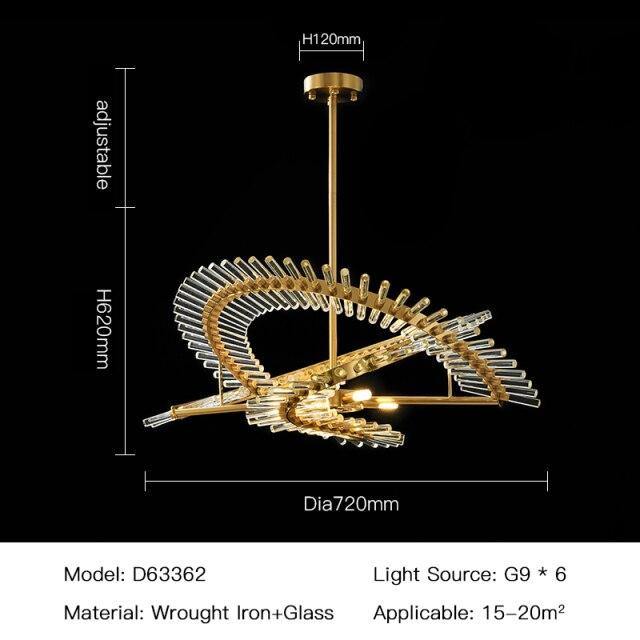 Andromeda Chandelier - AiDeco.co.uk