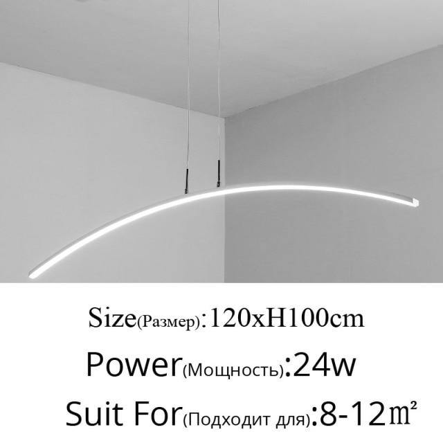 Nordic Hanging Arc Chandelier - AiDeco.co.uk