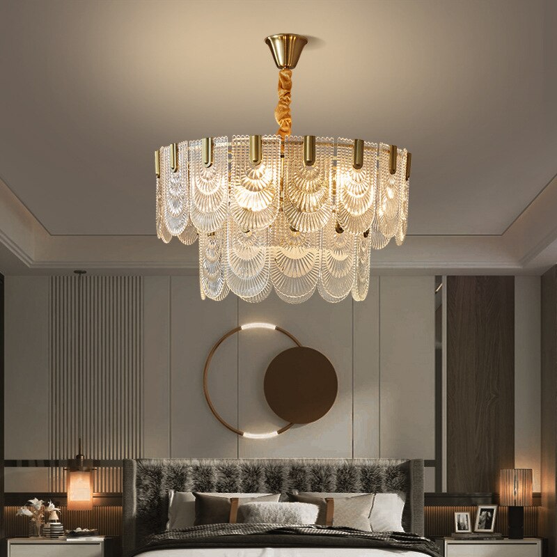 Glorious Crystal Glass Chandelier - AiDeco.co.uk