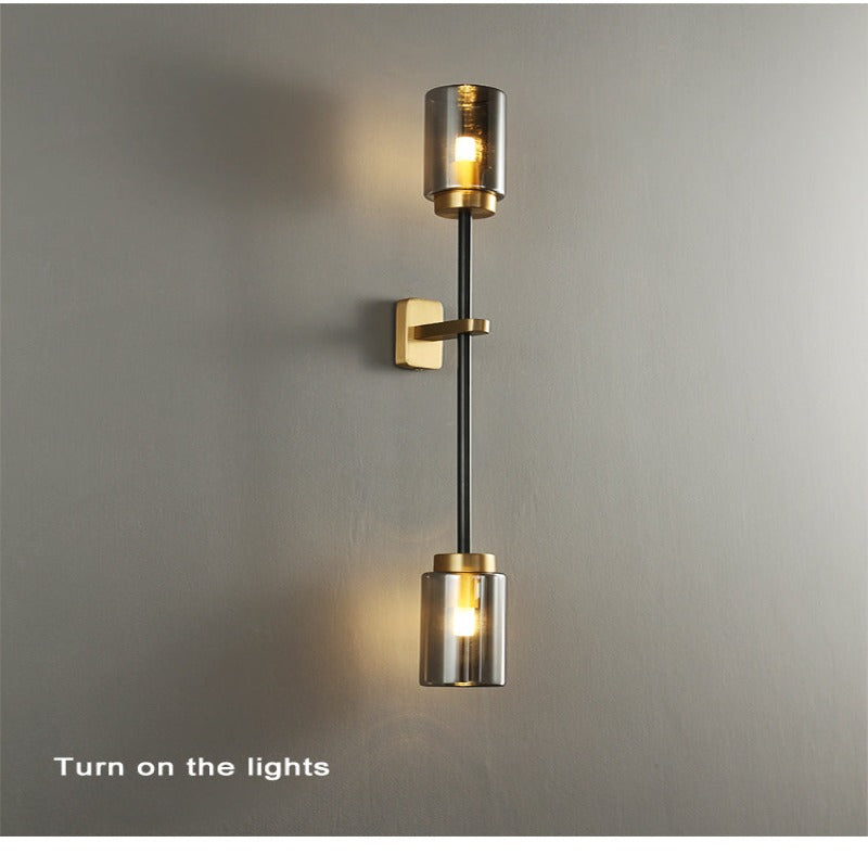 Designer Fire Copper Wall Light - AiDeco.co.uk