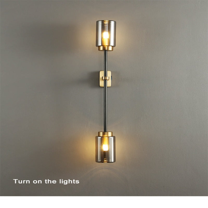 Designer Fire Copper Wall Light - AiDeco.co.uk