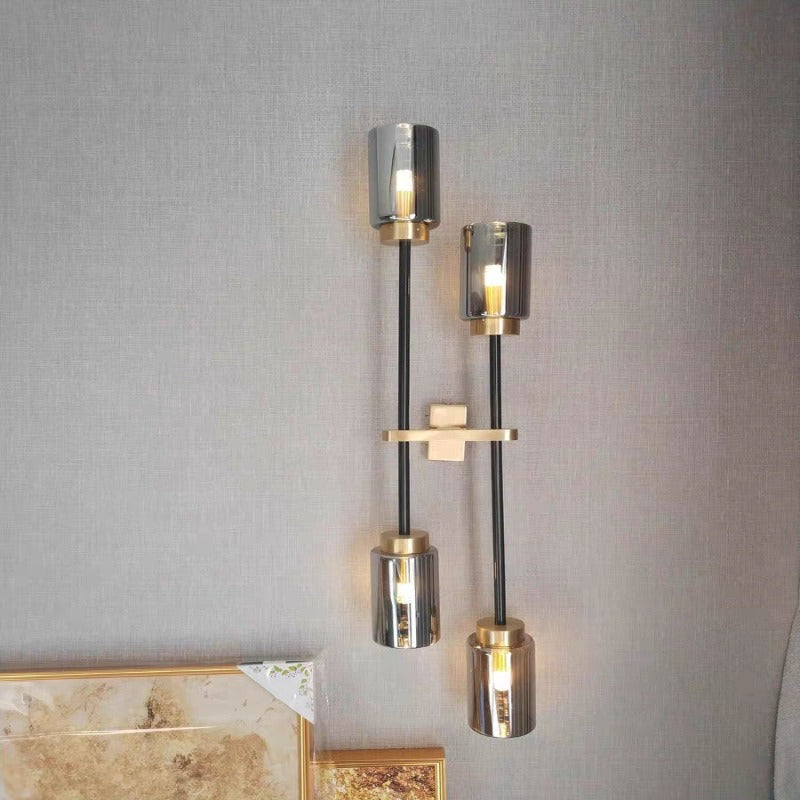 Designer Fire Copper Wall Light - AiDeco.co.uk