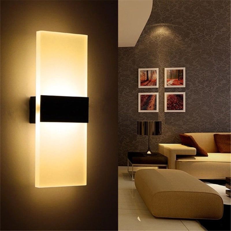 Modern Stylish Acrylic Led Wall Lamp - AiDeco.co.uk