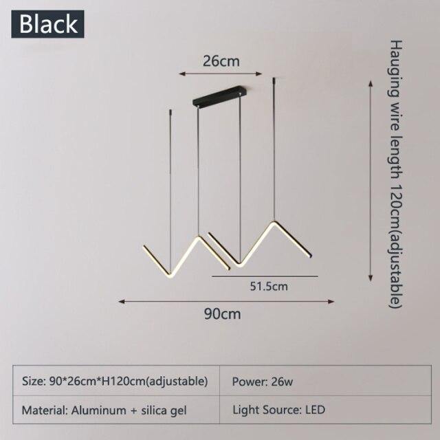 Triangular LED Pendant Lights - AiDeco.co.uk