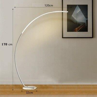 Nordic Arc Floor Lamp - AiDeco.co.uk