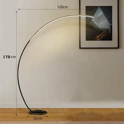 Nordic Arc Floor Lamp - AiDeco.co.uk