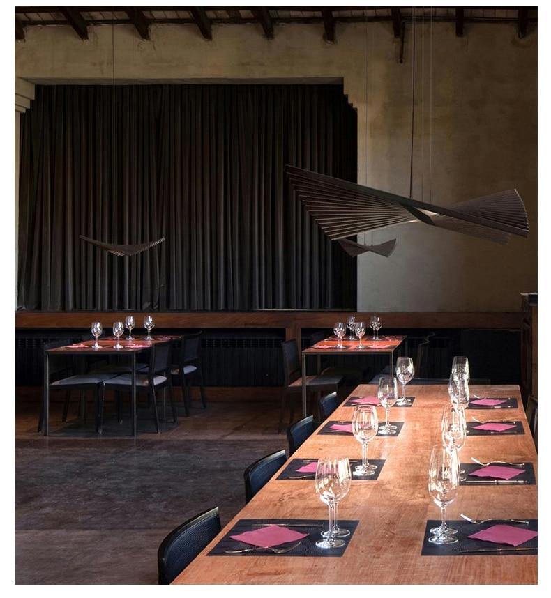 Rhythm Horizontal Hanging Chandelier - AiDeco.co.uk