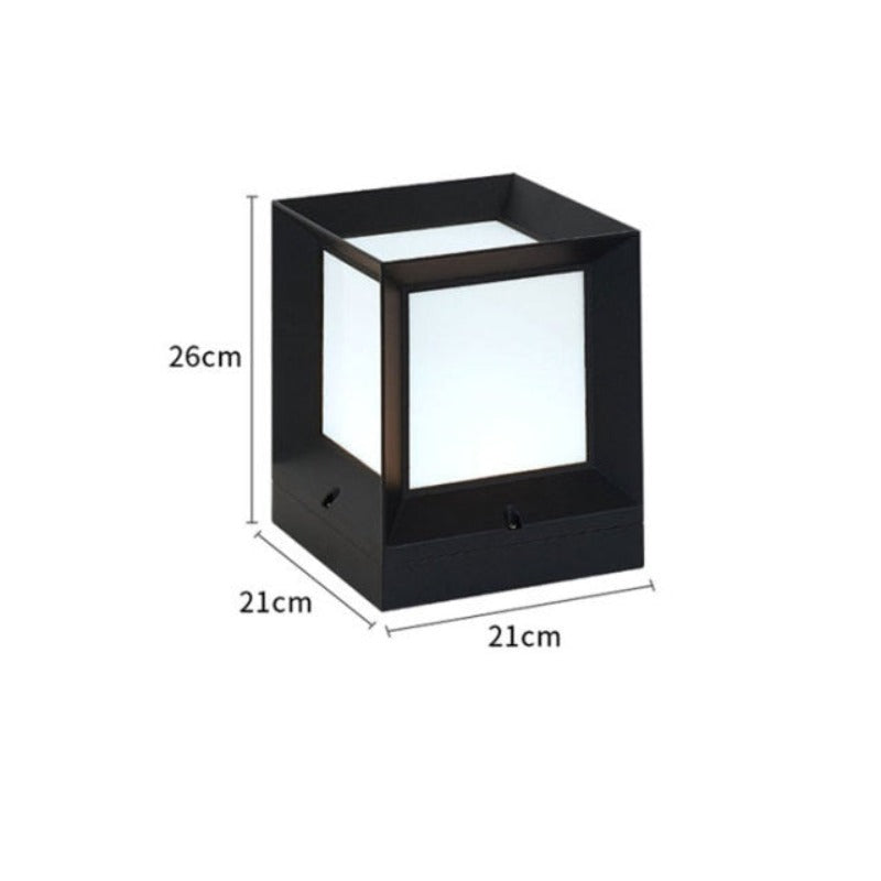 Lore - Modern Nordic Waterproof LED Cube Lamp - AiDeco.co.uk