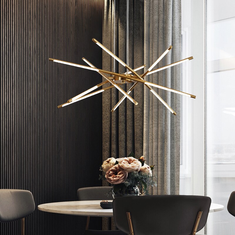 Modern Spikes Chandelier - AiDeco.co.uk
