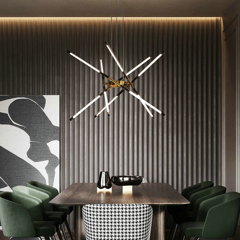 Modern Spikes Chandelier - AiDeco.co.uk