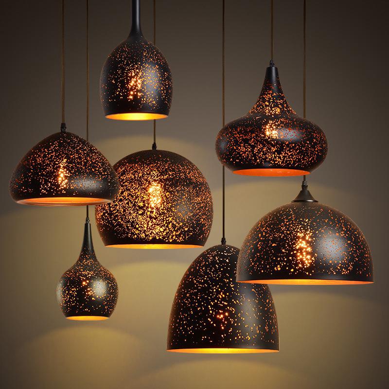 Industrial Starry Warm Pendant Lamp - AiDeco.co.uk
