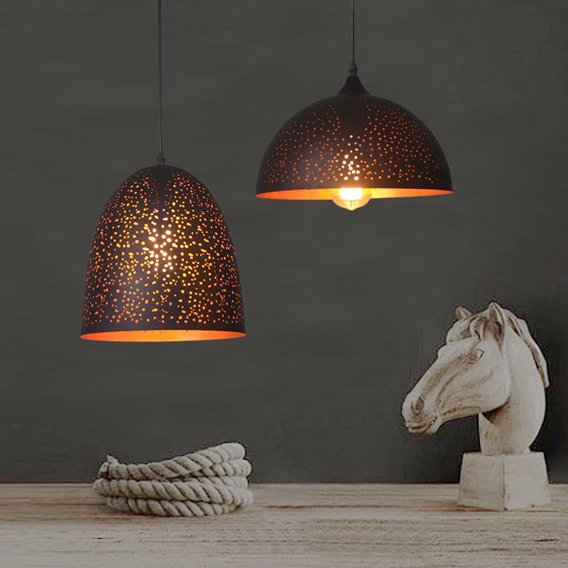 Industrial Starry Warm Pendant Lamp - AiDeco.co.uk