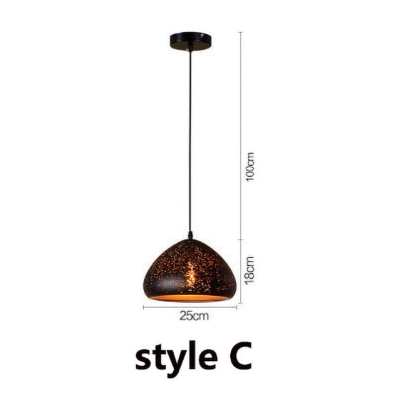 Industrial Starry Warm Pendant Lamp - AiDeco.co.uk