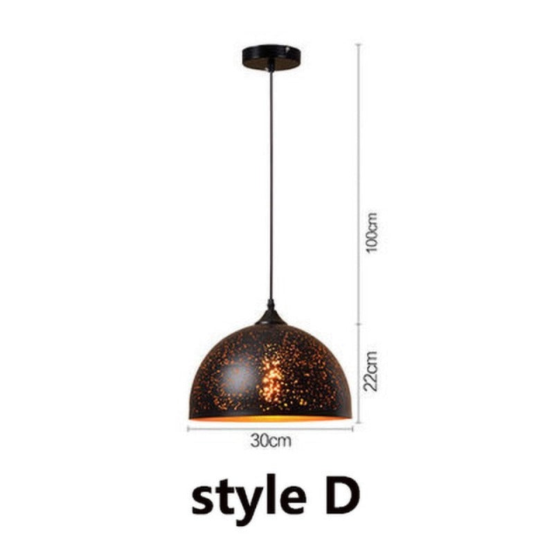 Industrial Starry Warm Pendant Lamp - AiDeco.co.uk