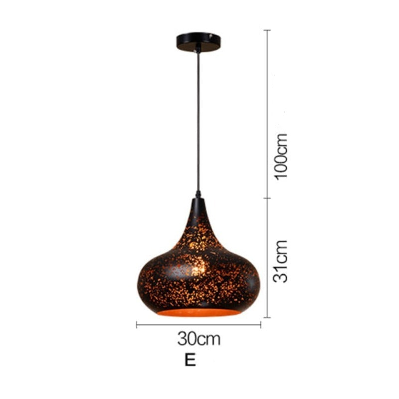 Industrial Starry Warm Pendant Lamp - AiDeco.co.uk
