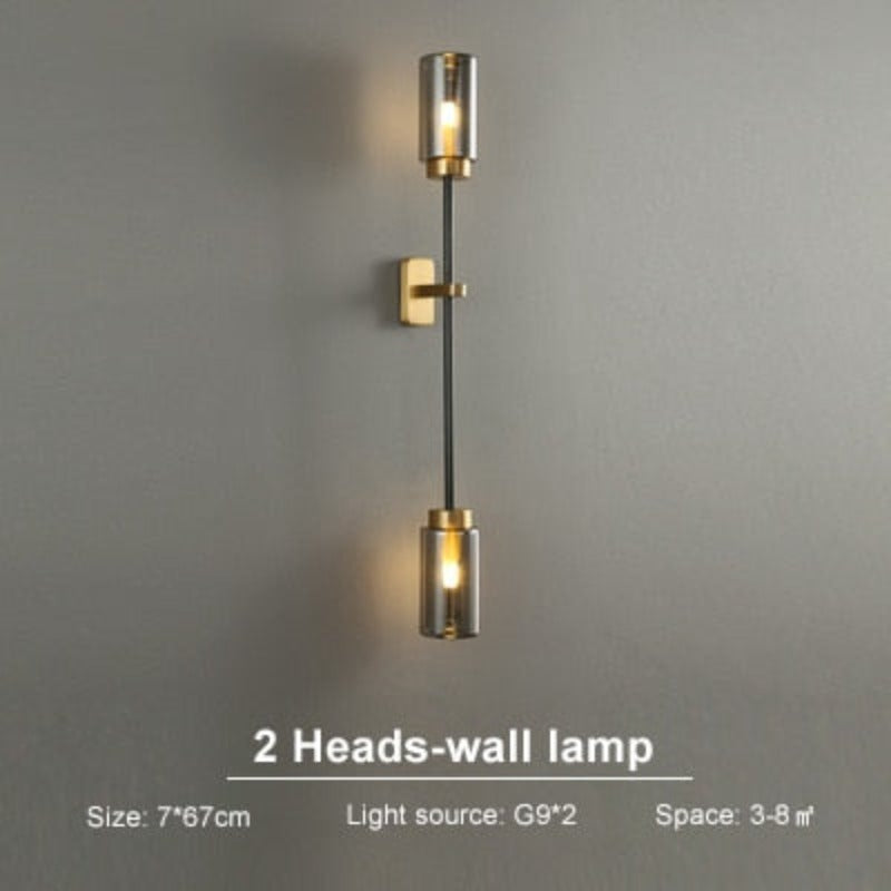 Designer Fire Copper Wall Light - AiDeco.co.uk