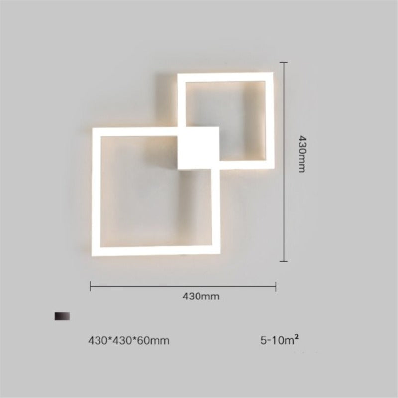 Art Square Modern Wall Lamp - AiDeco.co.uk