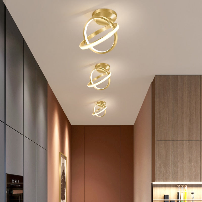 Golden Sphere Ceiling Light - AiDeco.co.uk