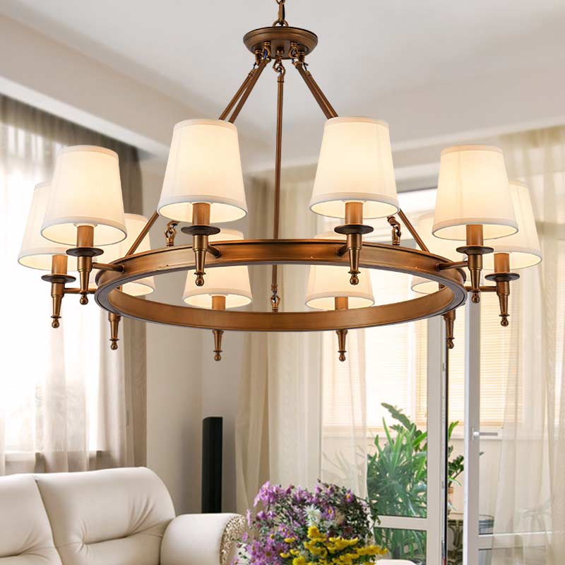 Antique LED Brass Pendant Light - AiDeco.co.uk