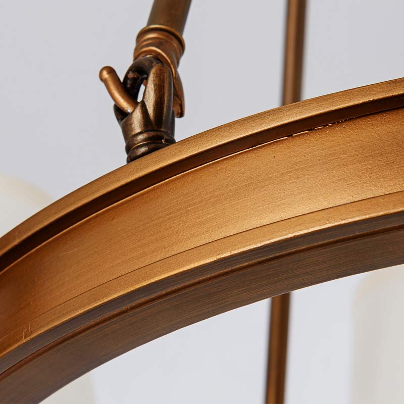 Antique LED Brass Pendant Light - AiDeco.co.uk