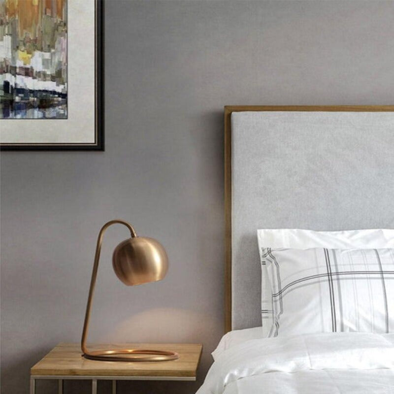 Retro Copper Table Lamp - AiDeco.co.uk