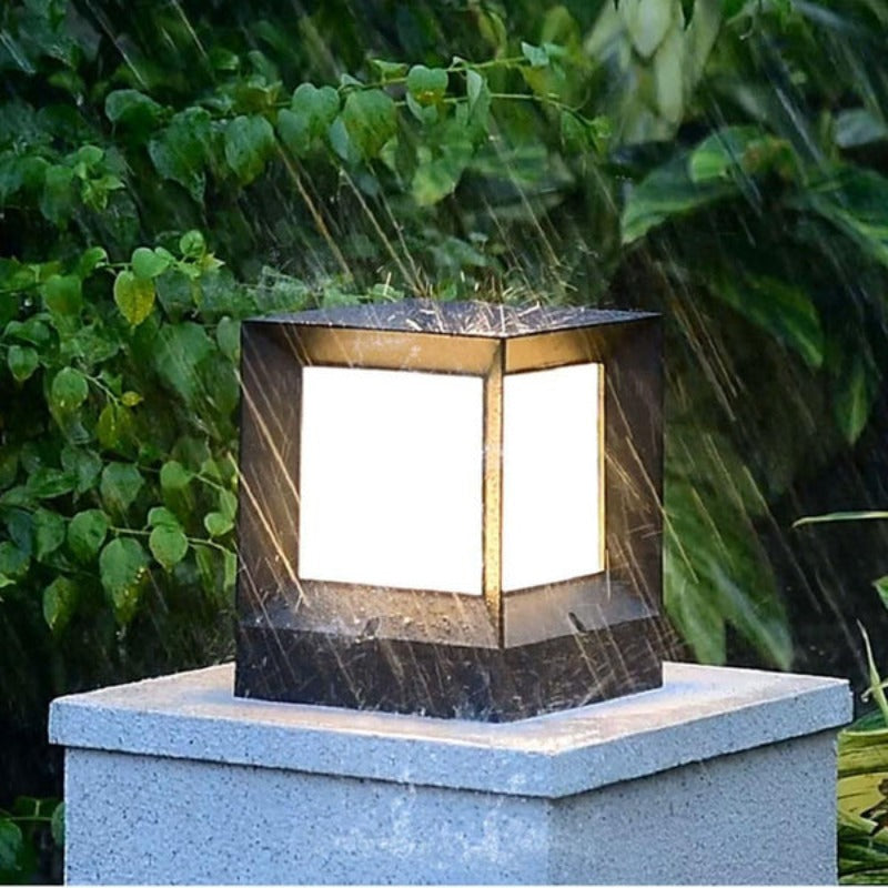 Lore - Modern Nordic Waterproof LED Cube Lamp - AiDeco.co.uk