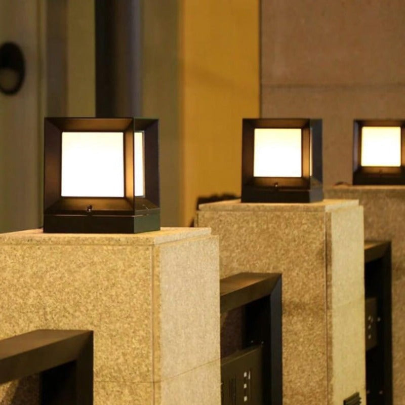 Lore - Modern Nordic Waterproof LED Cube Lamp - AiDeco.co.uk
