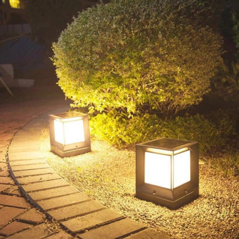 Lore - Modern Nordic Waterproof LED Cube Lamp - AiDeco.co.uk
